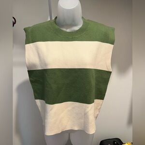 NWT Entro Muscle Sweater Top